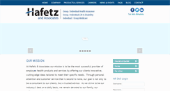 Desktop Screenshot of hafetzandassociates.com